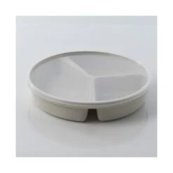 Assiette à Compartiment Avec Couvercle