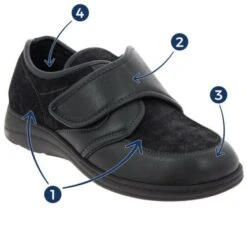 Chaussures Homme PAOLI Noir -Sérénité Maison Promos Boutique chaussures homme paoli noir 4