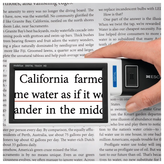 Loupe Vidéo Tactile Mobilux® DIGITAL Touch HD 2 Loupe Vidéo Tactile Mobilux® DIGITAL Touch HD – Image 2