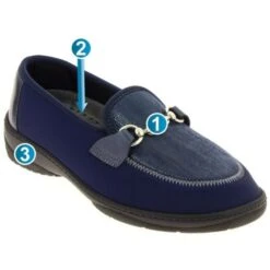 Mocassin Souple Femme MAGENTA -Sérénité Maison Promos Boutique mocassin souple femme magenta 3