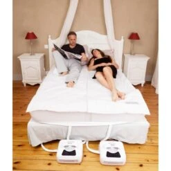 Sur-matelas Climatisés Duo Climsom ( 2 Personnes 2 Sur-matelas)